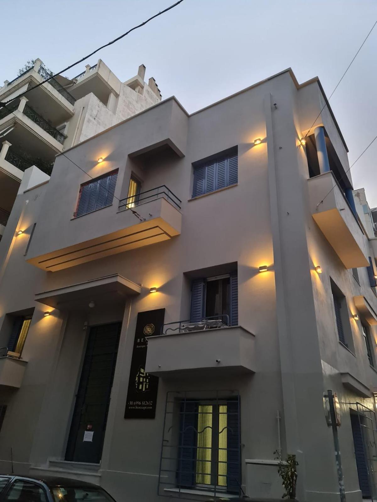 Bentzi...Boutique Apartment 1, Classic Double With Kitchenette, 2 Guests เอเธนส์ ภายนอก รูปภาพ